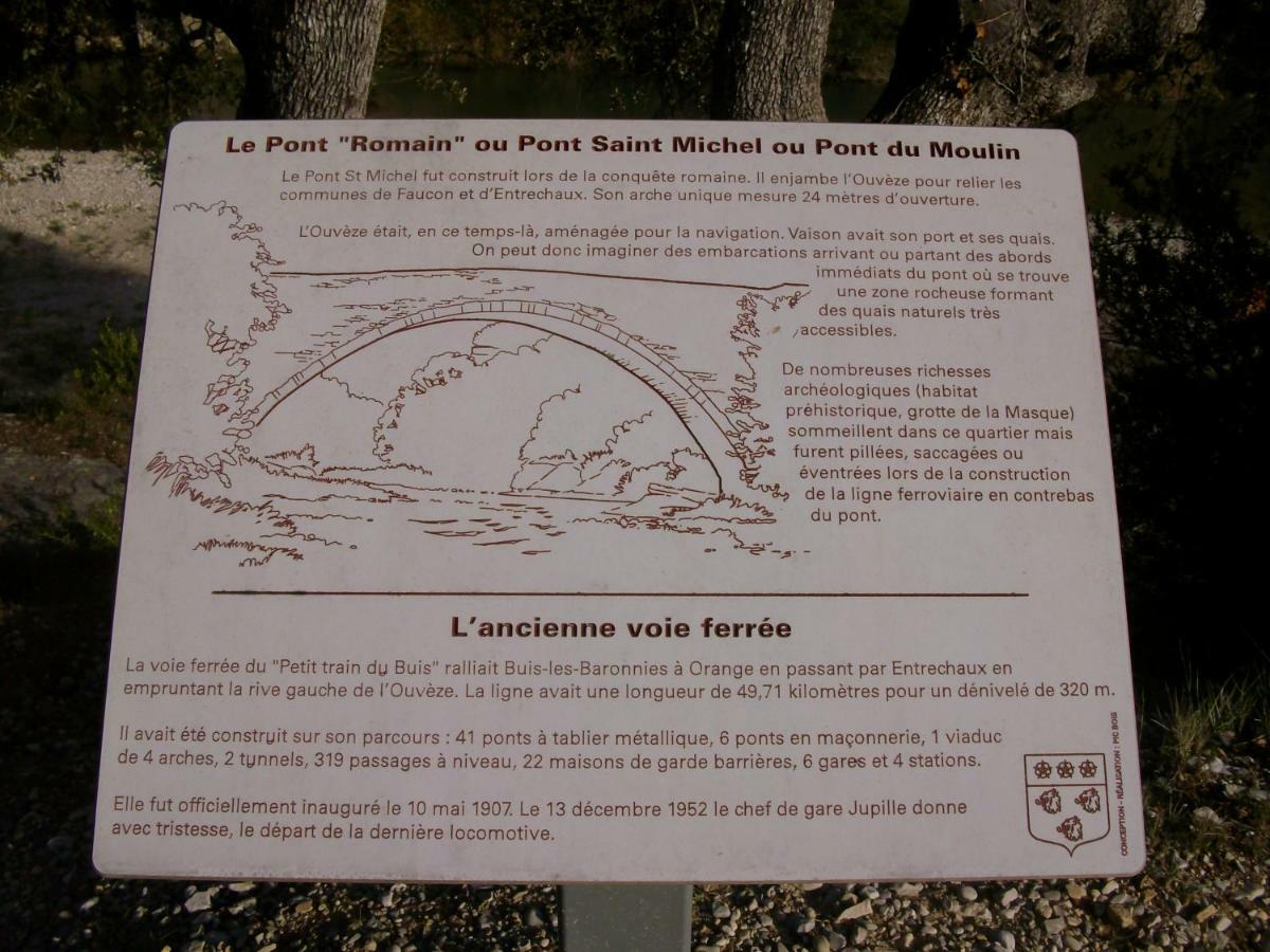 Villa Entrechaux Esterno foto